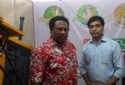 with Dr. Uron N. Salum, Executive Director of Asian and Pacific Coconut Community (APCC)